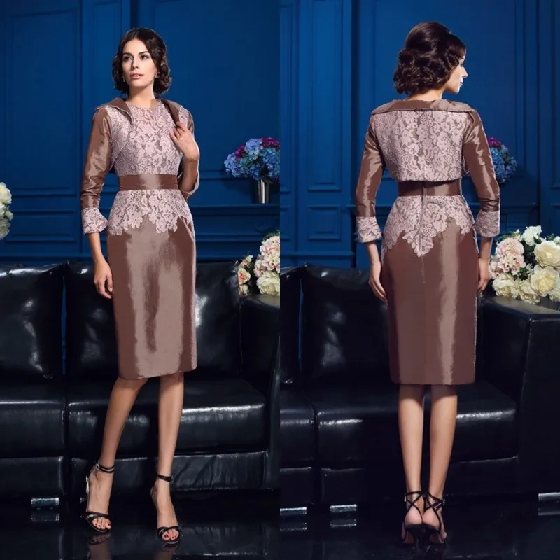 2019 платье для матери невесты с курткой женское вечернее одежда выпускного вечера