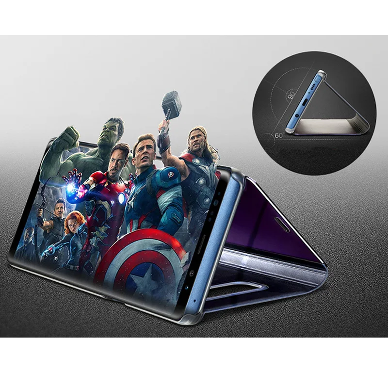 Зеркальный чехол для iPhone X XR XS MAX 6 6s 7 8 Plus | Мобильные телефоны и аксессуары