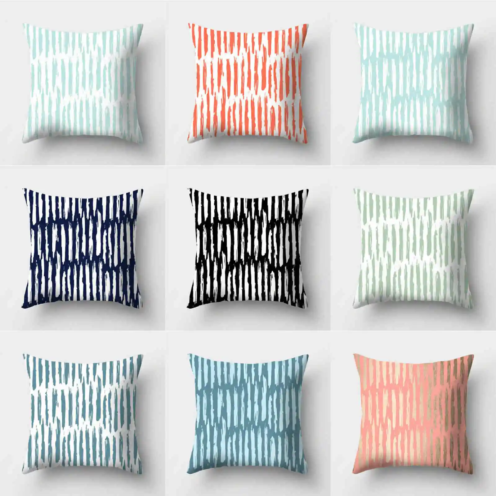 

18\"*18\" Polyester Pillow Case Sofa Waist Throw Cushion Cover Home Decor