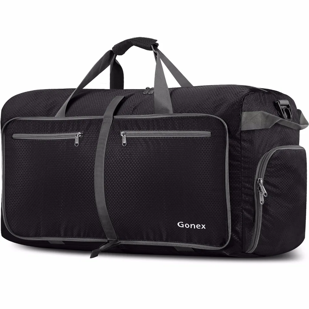 Gonex 100L деловая мужская дорожная сумка упаковываемая для багажа большая