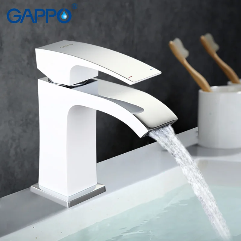 GAPPO смеситель для ванной комнаты, латунный кран для воды, смеситель для воды, кран для раковины, кран для раковины, настенное крепление, слив G10075/8