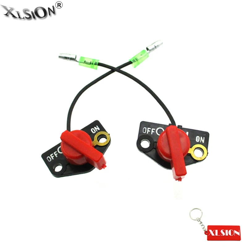 XLSION Aftermarket 2 шт. вкл. Выкл. Остановка переключатель для Subaru Robin EY15 EY20 EY27 EY28 EX13 EX17 EX21
