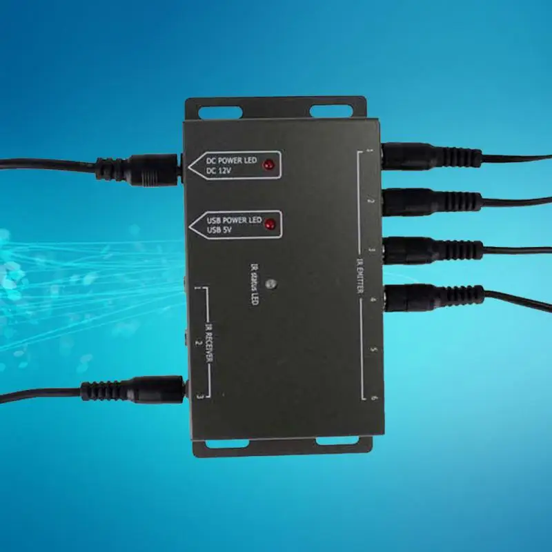 ИК пульт дистанционного расширения транспондер 1 приемник 4 излучателя