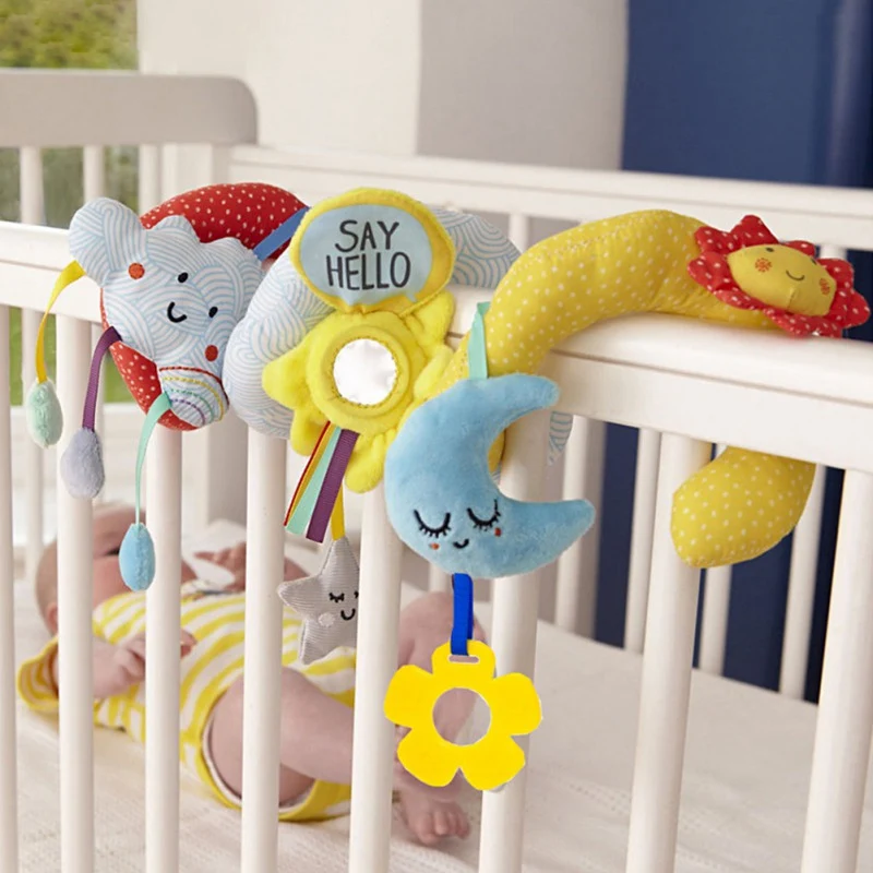 Младенческая Детская кровать коляска автомобильное сиденье обмотка игрушка