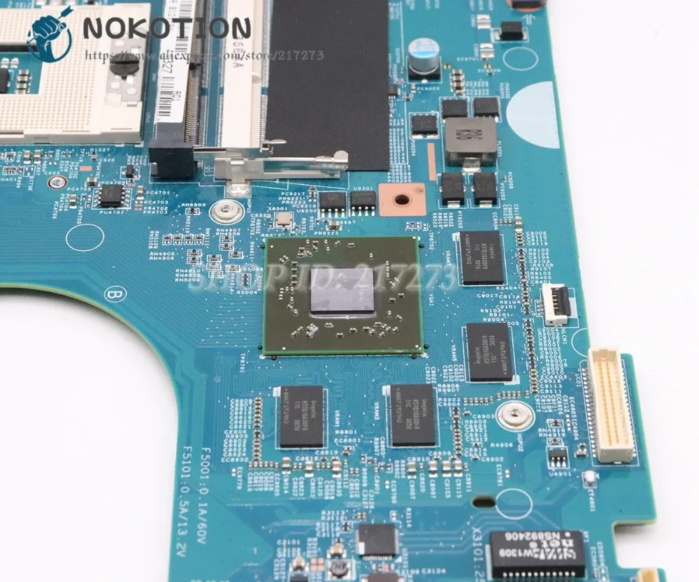 NOKOTION для sony Sve17 Sve1711 Материнская плата ноутбука HM76 DDR3 HD7600M графика A1892051A 48.4MR10.021 MBX-267 основная плата