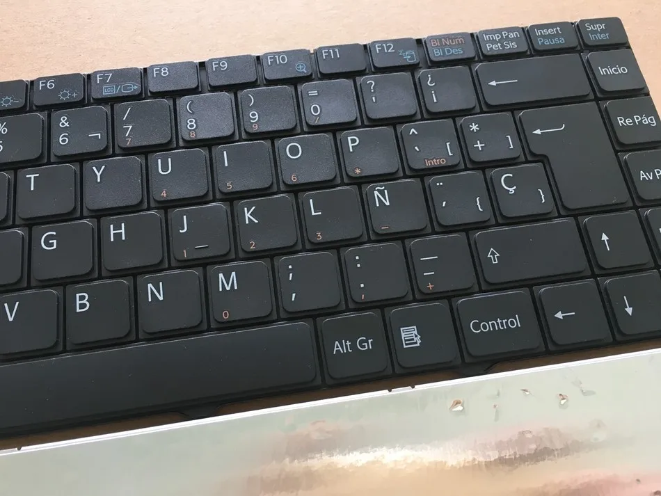 Sp Испанский для Sony Vaio VGN-NR VGN-NS NR NS PCG-7151M PCG-7153M PCG-7154M черная клавиатура ноутбука sp Layout