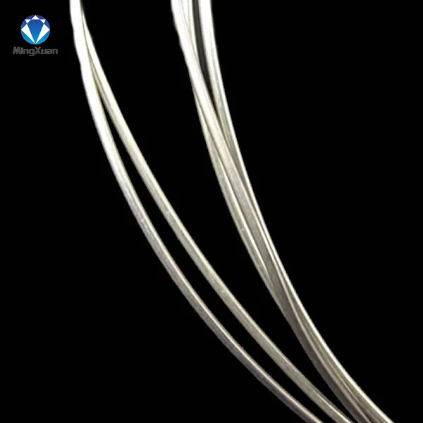 Silver MINGXUAN, 1 метр, твердая серебряная проволока, 925 пробы, серебряная, для бисероплетения, ювелирная нить, нить, коннектор, аксессуары, 0,3-1 мм Диаметр - Цвет: Silver