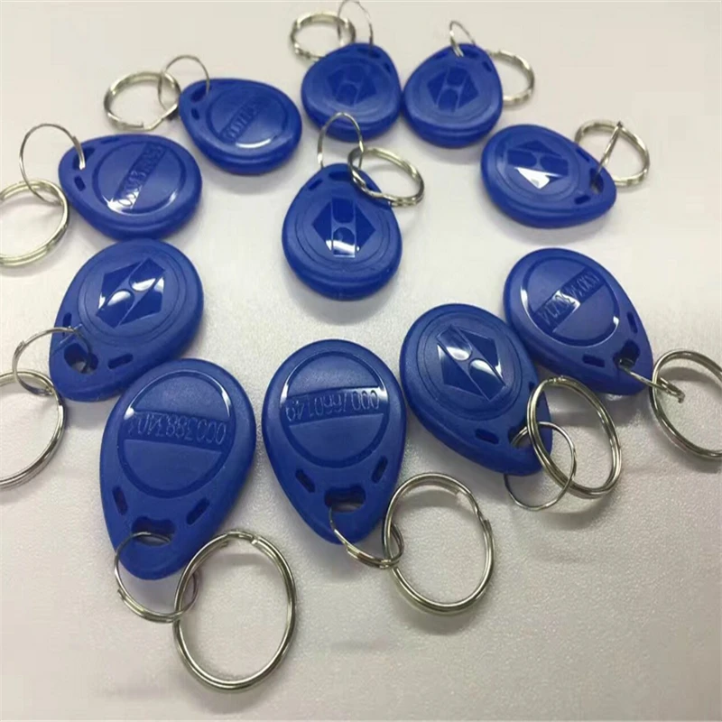100 шт./лот 125 кГц идентификационный брелок RFID метка TK4100 EM4100 контроль доступа карта