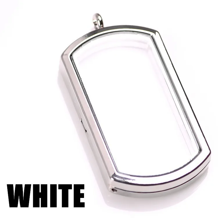 10 шт./лот смешанных цветов 40 мм собака бирки кулон плавающий медальон горный