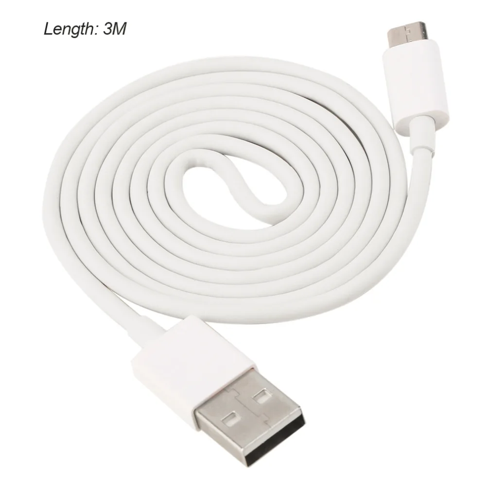 1/2/3 м супер длинные DC 5V 2A Micro USB кабель для передачи данных Портативный Размеры Быстрый зарядный кабель для синхронизации данных и зарядки