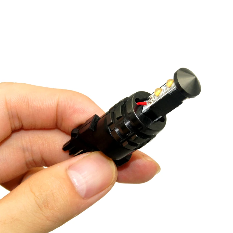 2 шт. светодиодный лампы стоп-сигнала задние противотуманные фары 3157 P27/7W 3156 P27W для