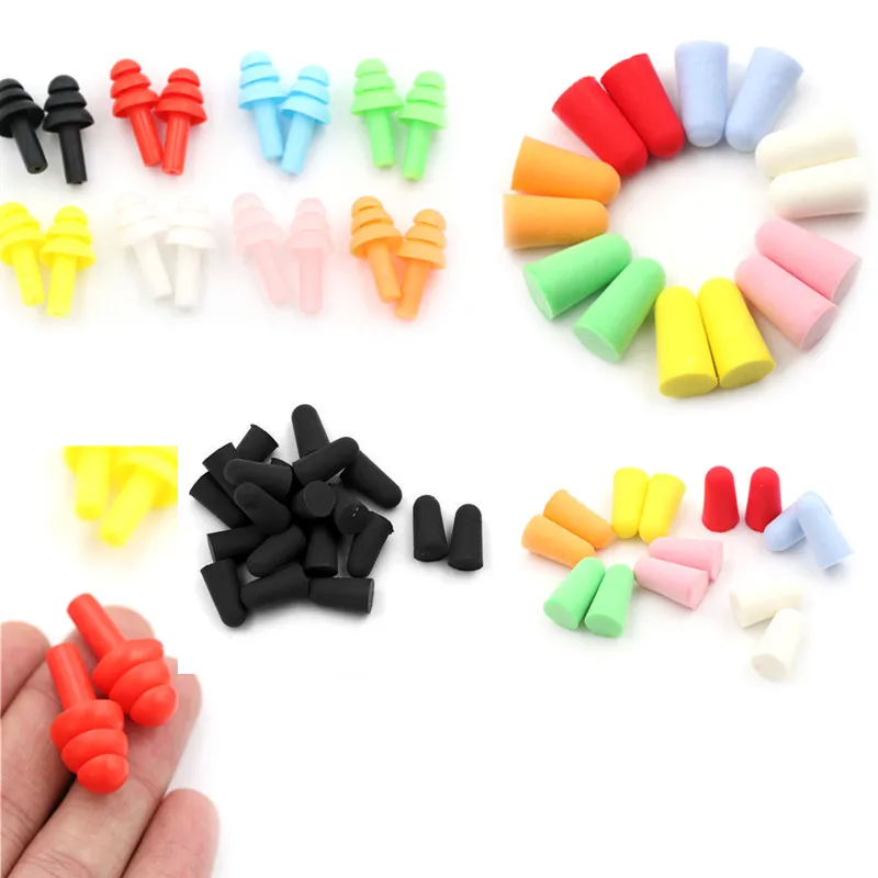 10 пар мягкие беруши с шумоподавлением|Клипсы для носа ушей| |