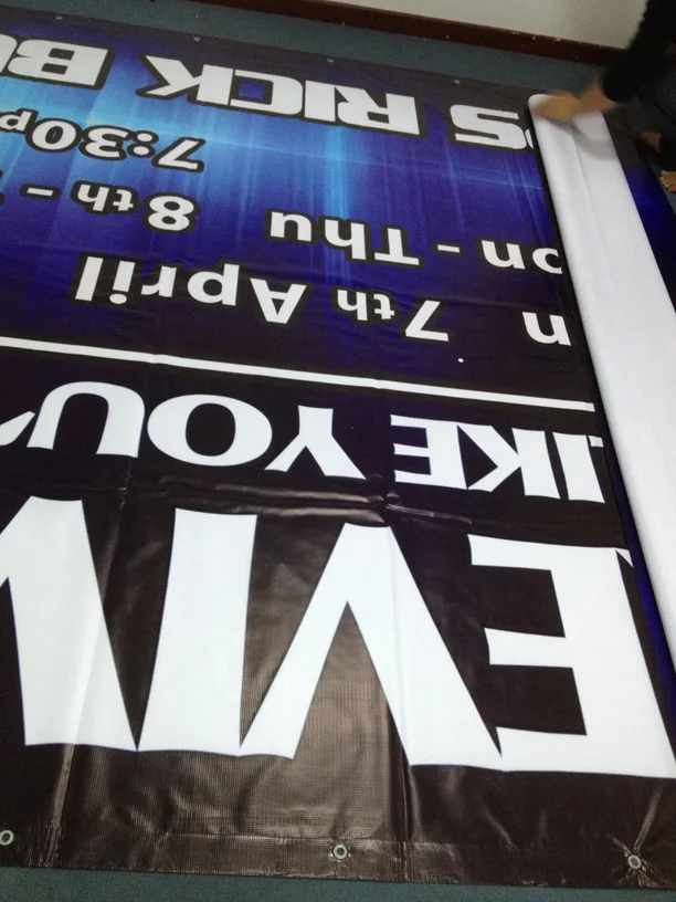 2016 Открытый ПВХ гибкий баннер сетчатый виниловый баннер|mesh banner|vinyl bannerflex banner |