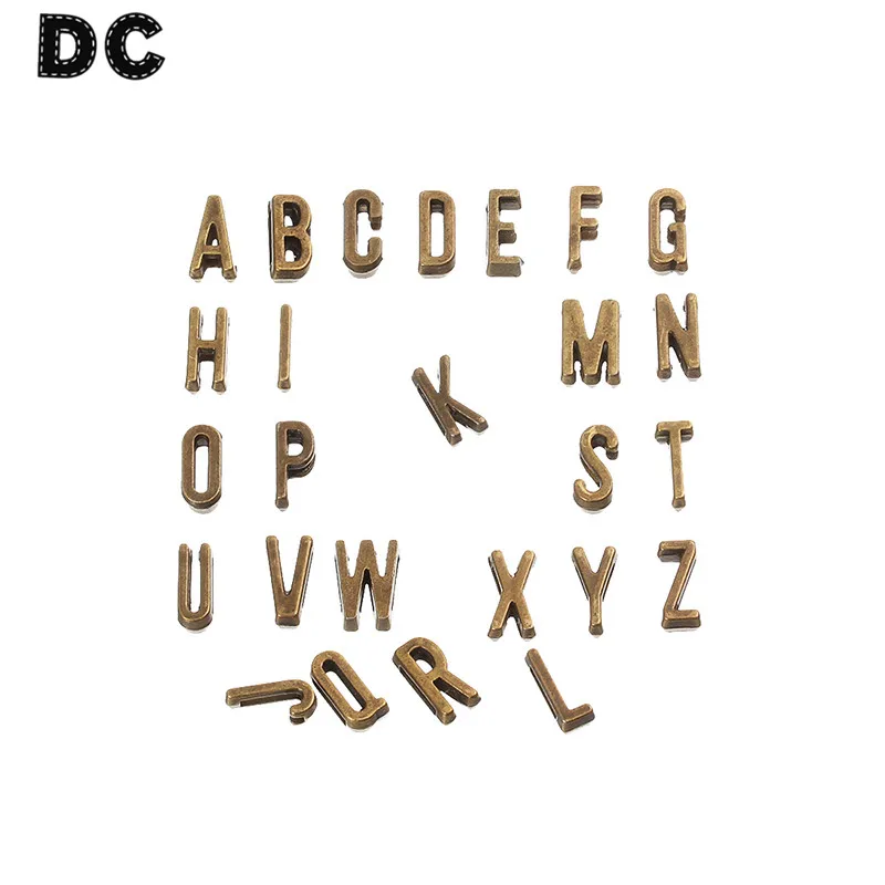 26 шт./Лот бусины в античном стиле с большим отверстием для кожаных браслетов |