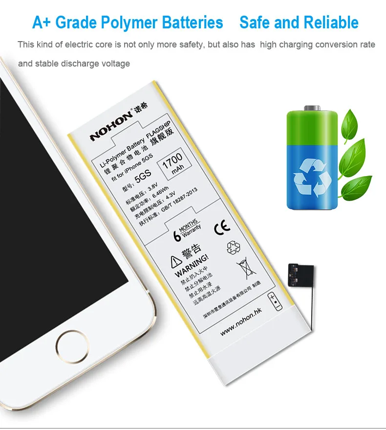 Nohon аккумулятор iphone: низкие цены купить в