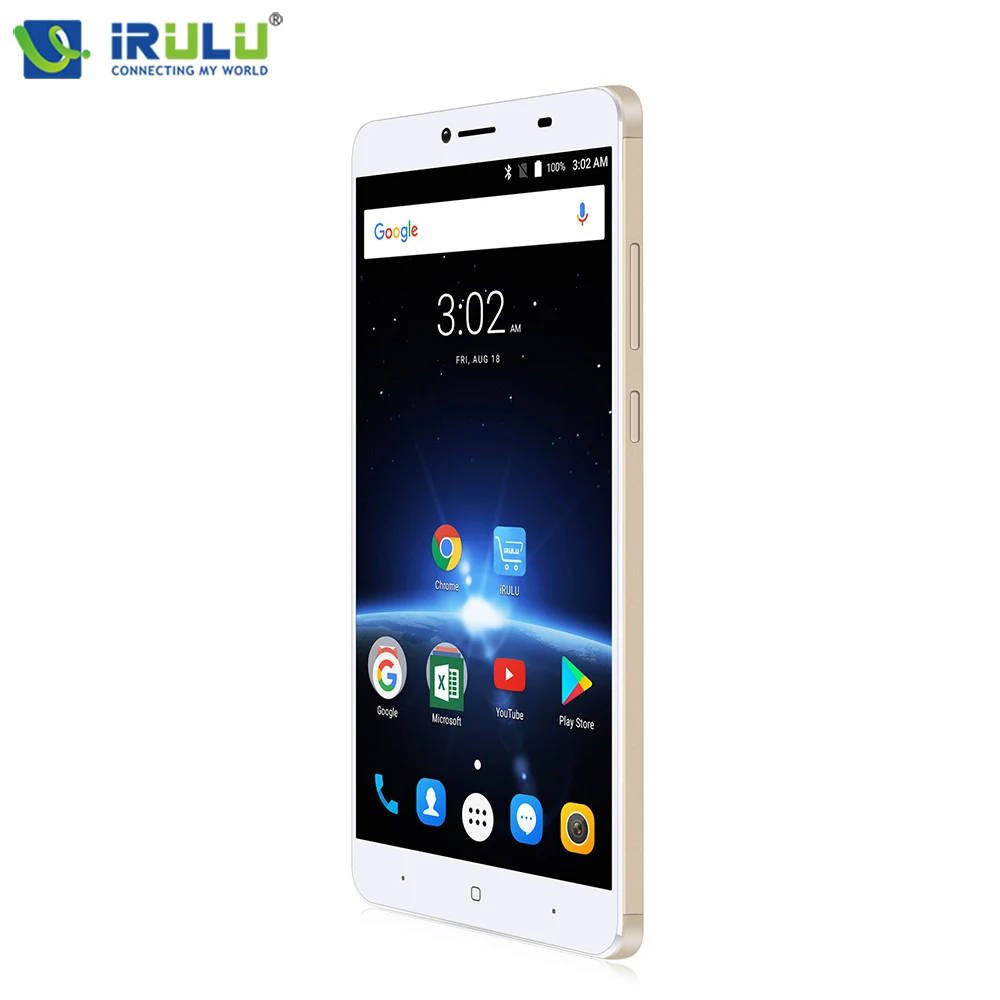 IRULU GeoKing 3 Макс смартфон 6 5 &quotFHD Android 7 0 Octa Core 3g + 32 г сзади Камера 13 МП 4300 мАч Dual SIM