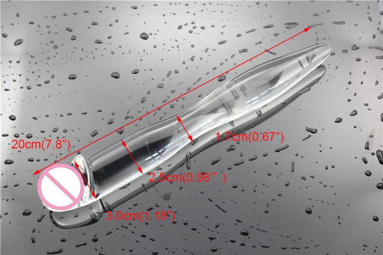 Кристаллический фаллоимитатор Pyrex для взрослых стеклянный Стеклянные секс