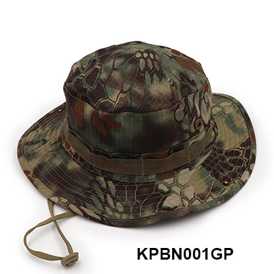KOEP Nepalese Boonie шапки Тактические страйкбол Снайпер камуфляж дерево ведро шляпа аксессуары военная армия американская военная Мужская кепка - Цвет: KPBN001GP