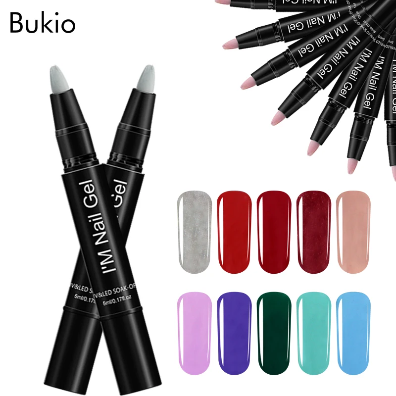 Bukio горячая Распродажа ручка для лака ногтей удобная Раскрашивание кисточка
