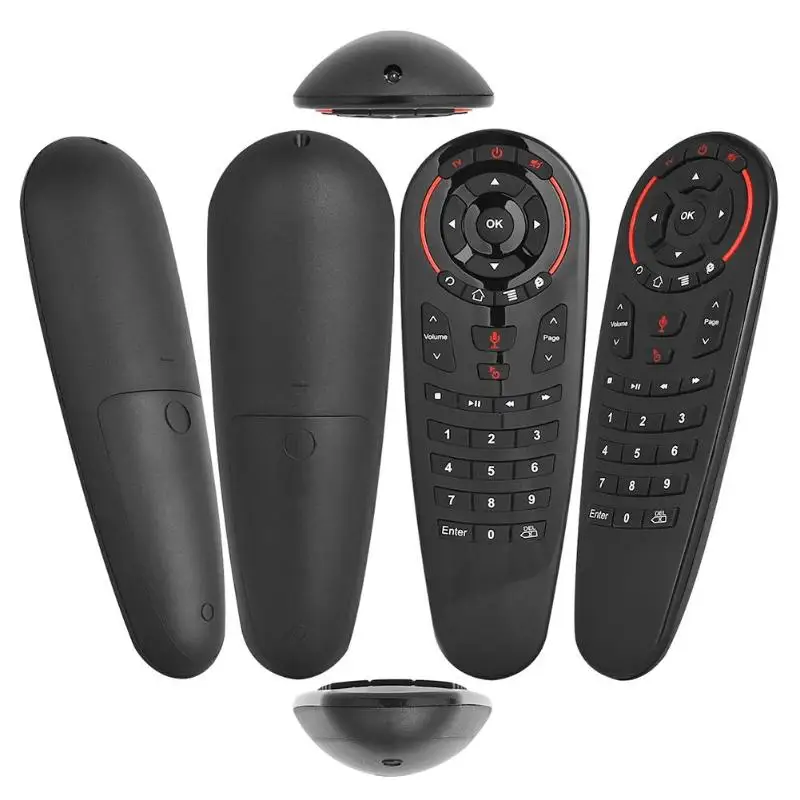 Новая G30 2,4G Беспроводная Голосовая воздушная мышь Пульт дистанционного управления Лер гироскоп индукционный интеллектуальный пульт дистанционного управления для телеприставки