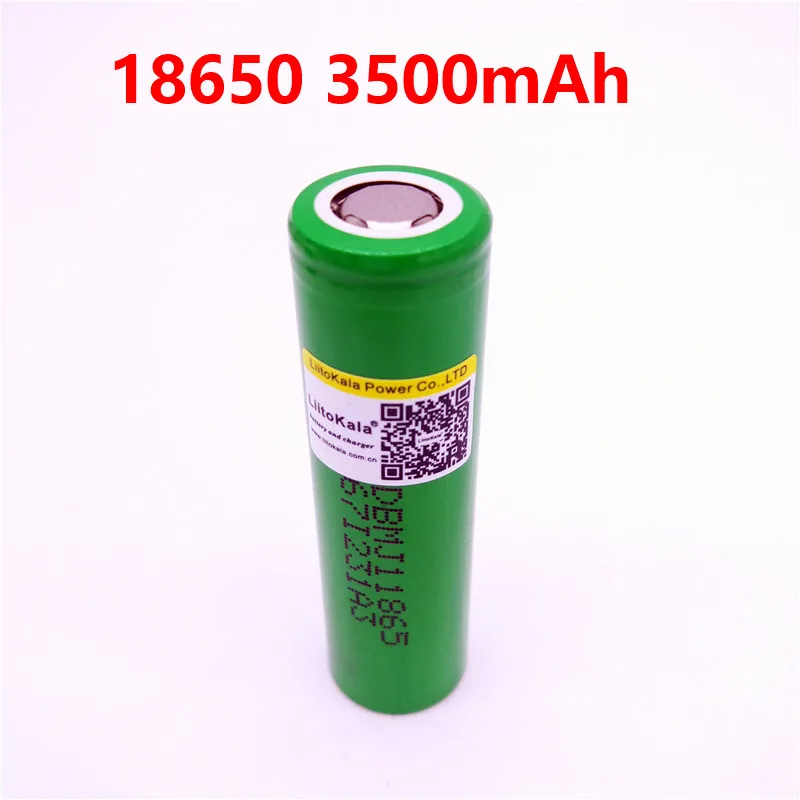 Новый аккумулятор LiitoKala для MJ1 18650 INR18650MJ1 10A литий ионный 3500 мАч INR18650MJ1|li-ion battery|liitokala