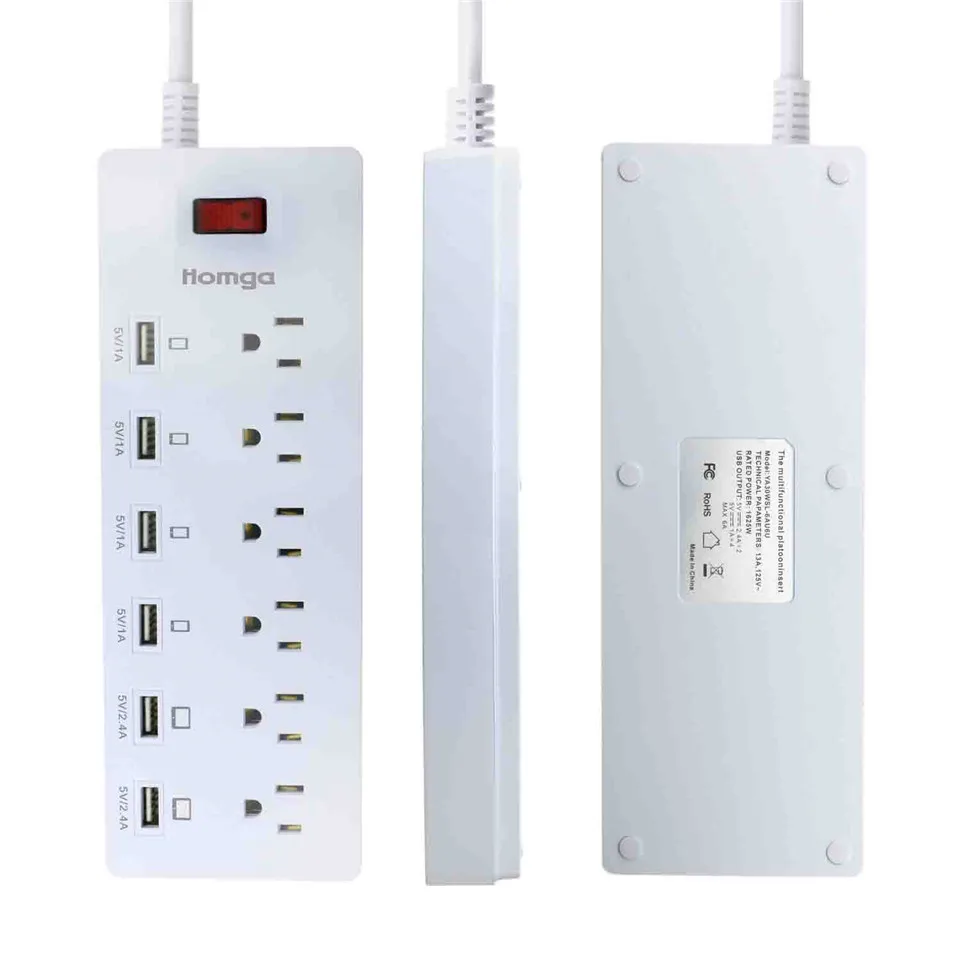 Tedgem двойной 2USB порты Электрический зарядное устройство док-станция мощность AC/DC адаптер питания розетка панель пластина только США Разъем