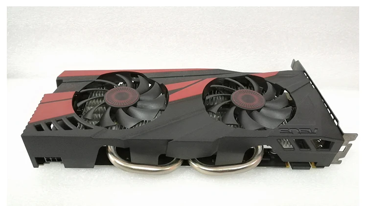Б/у Видеокарта ASUS GTX960-DC2OC-2GD5 GTX 960 2 Гб 128 бит GDDR5 видеокарты для nVIDIA VGA Geforce Hdmi Dvi игры GTX960