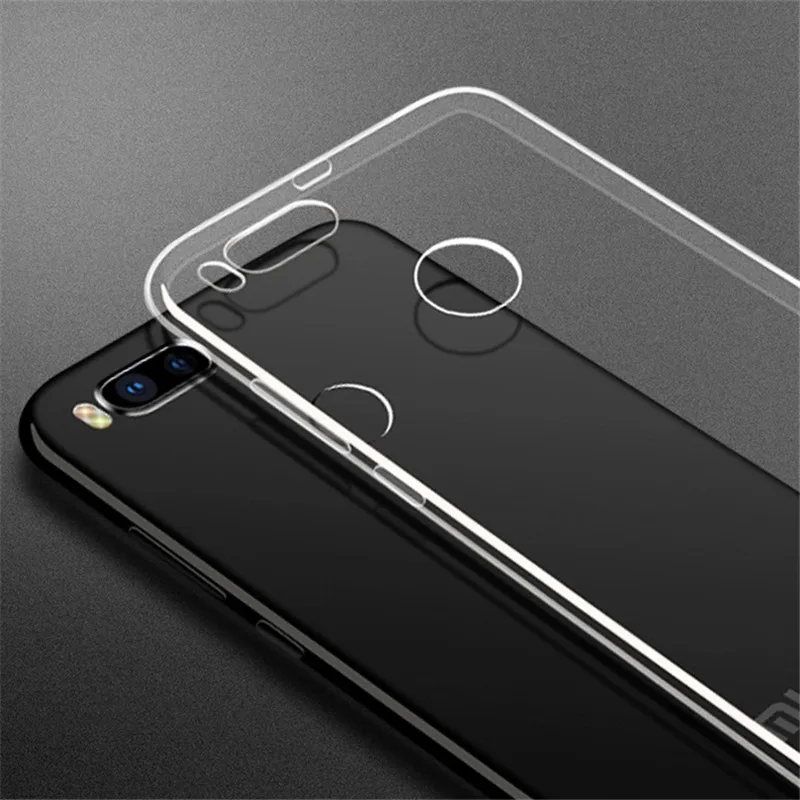 Противоударный Прозрачный чехол для телефона Xiaomi Redmi Note 5 Pro 4 4X 4A Plus 5A 6 6A S2 Mi 5X 6X A1 A2