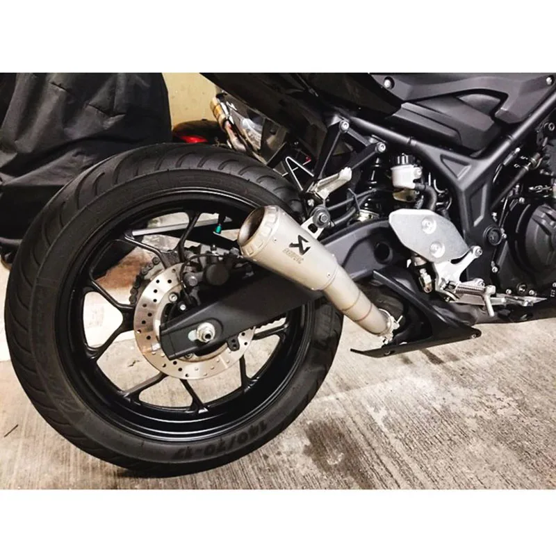 TKOSM мотоцикл Запчасти слипоны выхлопной для Yamaha YZF-R3 YZF-R25 MT-03 MT03 YZF R3 R25