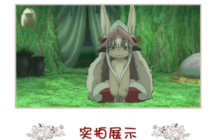 [Сток] аниме сделано в Abyss Nanachi S925 Серебряное кольцо с заячьими ушками для косплея реквизит 56,8-60,8 мм для Хэллоуина новинка