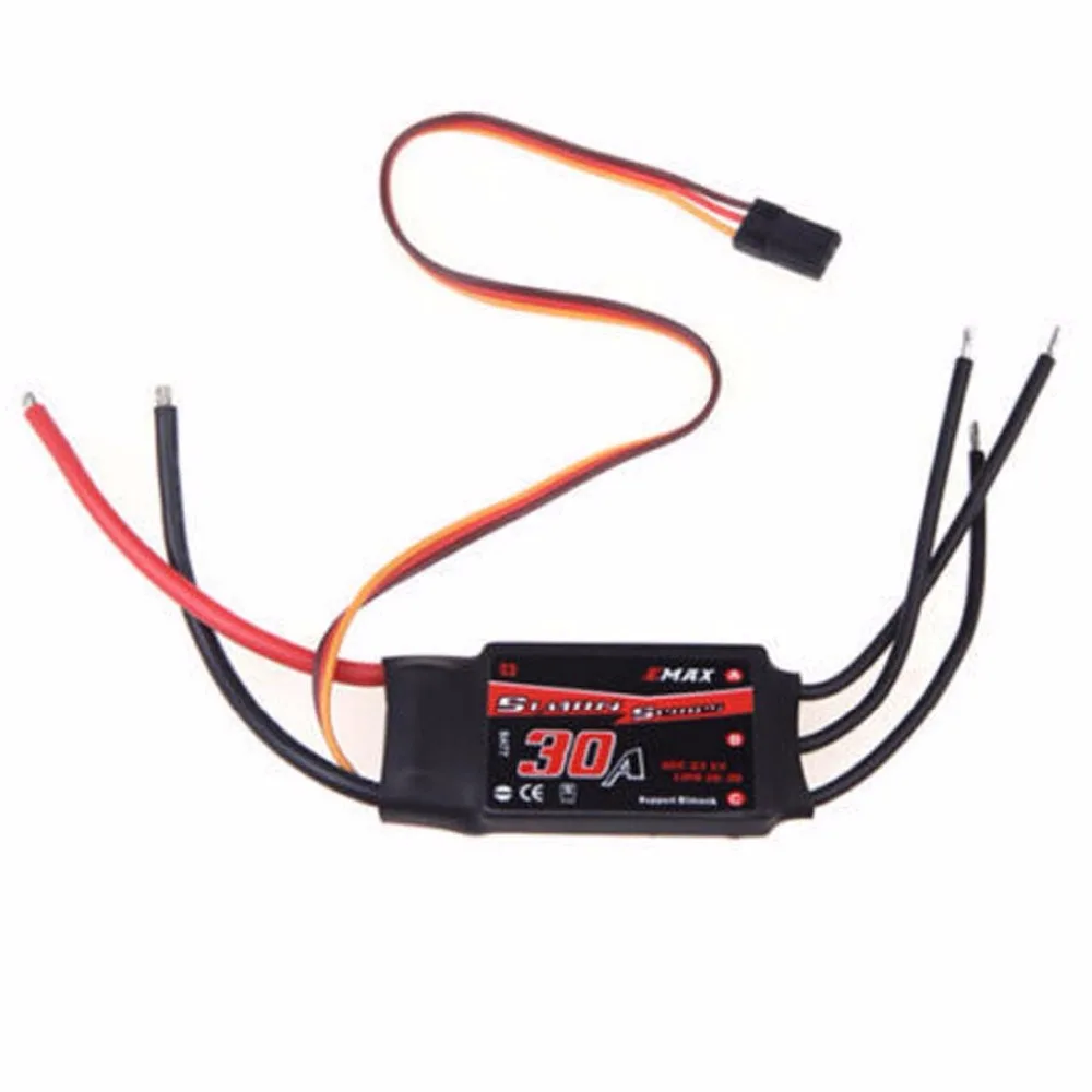 4 шт. Emax Simonk 30A Бесщеточный Регулятор скорости ESC 2 3S BEC 2A 5V для F450 F550 S500 X525