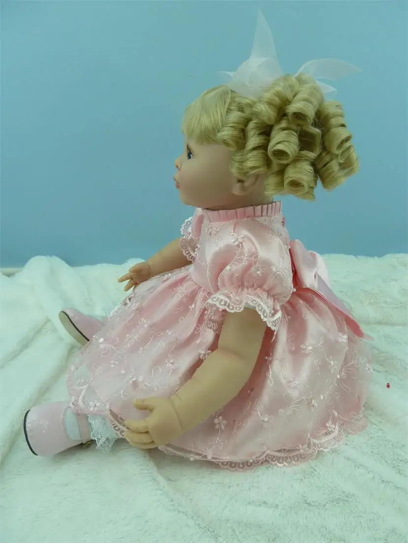 50 см силиконовые виниловые Reborn Baby Doll девушка Brinquedos реалистичные сопутствующие