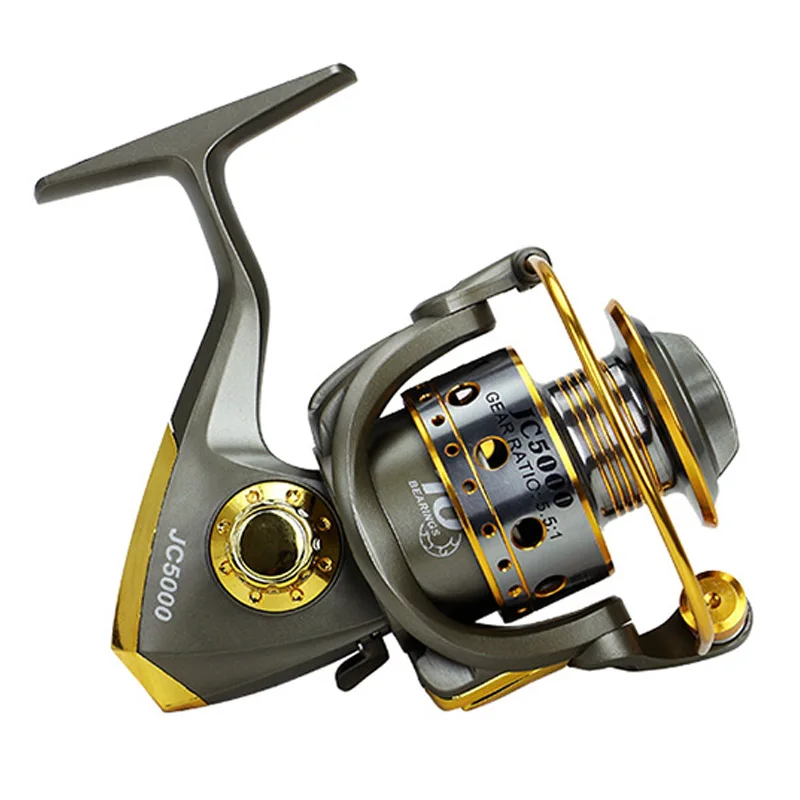

Hot Sale 10BB Gear Ratio 5.5:1 4.7:1 1000-7000 Series Outdoor Sports Full Metal Wire Cup Spinning Fishing Wheel Reel Tackle