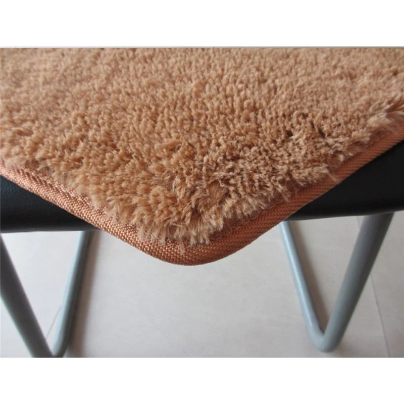 Горячая Распродажа Короткие Плюшевые коврики для спальни мягкие учебы