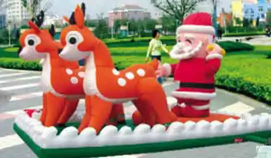 Счастливые надувные рождественские товары украшения игрушки веселые | Игрушки и