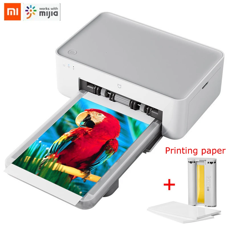 Оригинальный фотопринтер Xiaomi Mijia Mi Heat True Color Auto с несколькими беспроводными