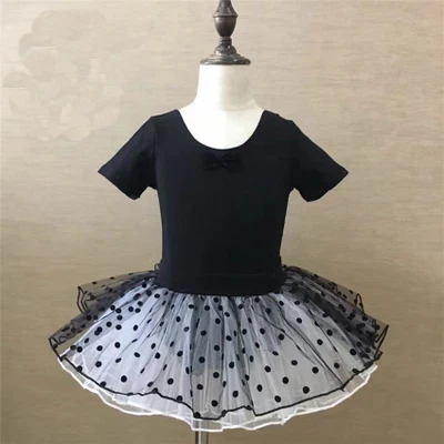 Балетное платье с длинными рукавами для девочек розовое балетное трико