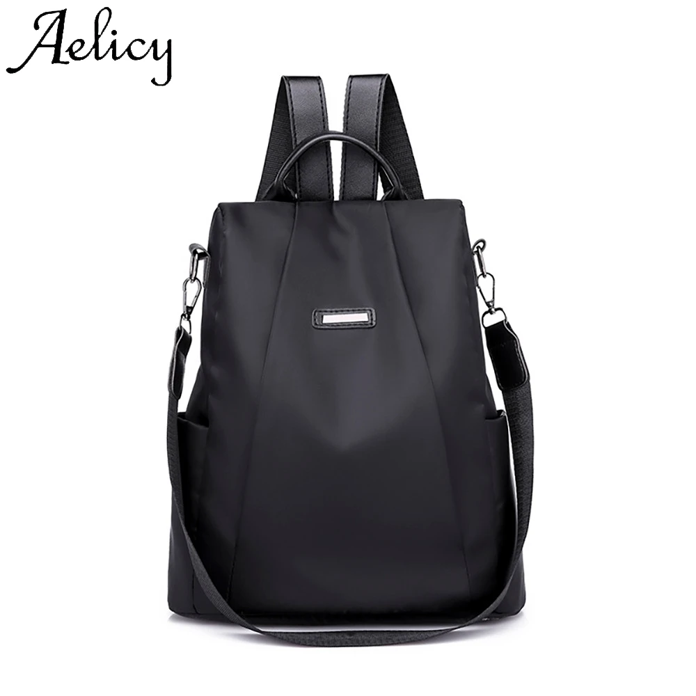 Женский дорожный рюкзак Aelicy из ткани Оксфорд с защитой от кражи