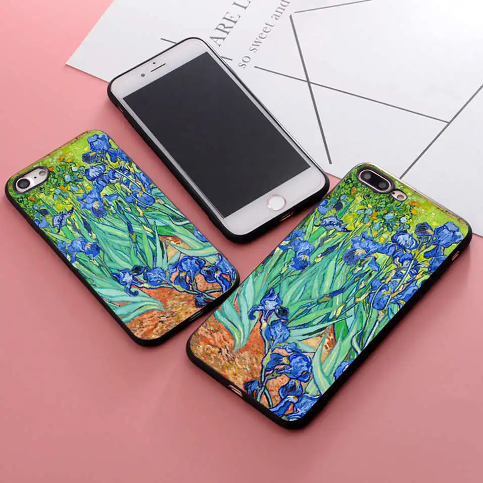 Чехол для телефона с рисунком Винсента Ван Гога чехол iPhone X 5S XR XS Max SE 6 S s 7 8 Plus