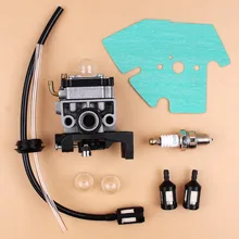 Carburetor Carb Gasket Spark Plug Fuel Line Hose Kit For Honda GX25 GX35 GX 25 35 HHT35 HHT35S FG110 Trimmer Mowers Engine