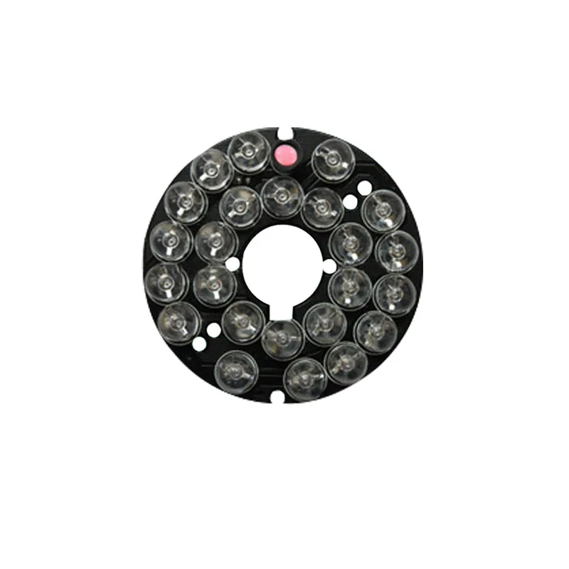 

10X high quality nigh vsision 24pcs F5 850nm cctv ir led board free shipping