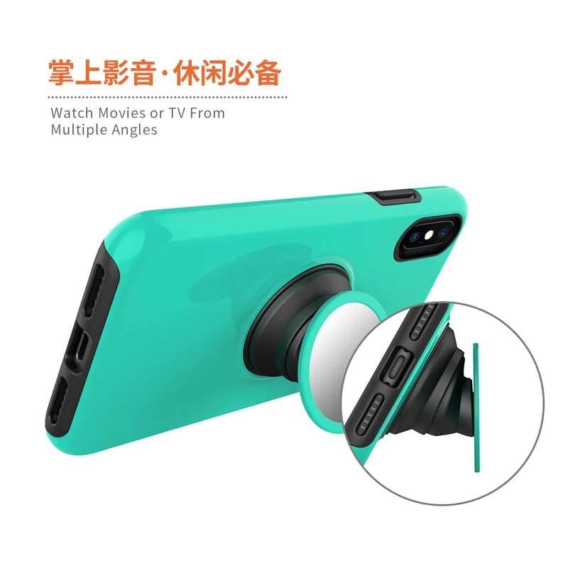 Зеркальный чехол для iPhone 7 чехлы из мягкого ТПУ + PC задняя крышка X XS MAX 8 Plus 6 S
