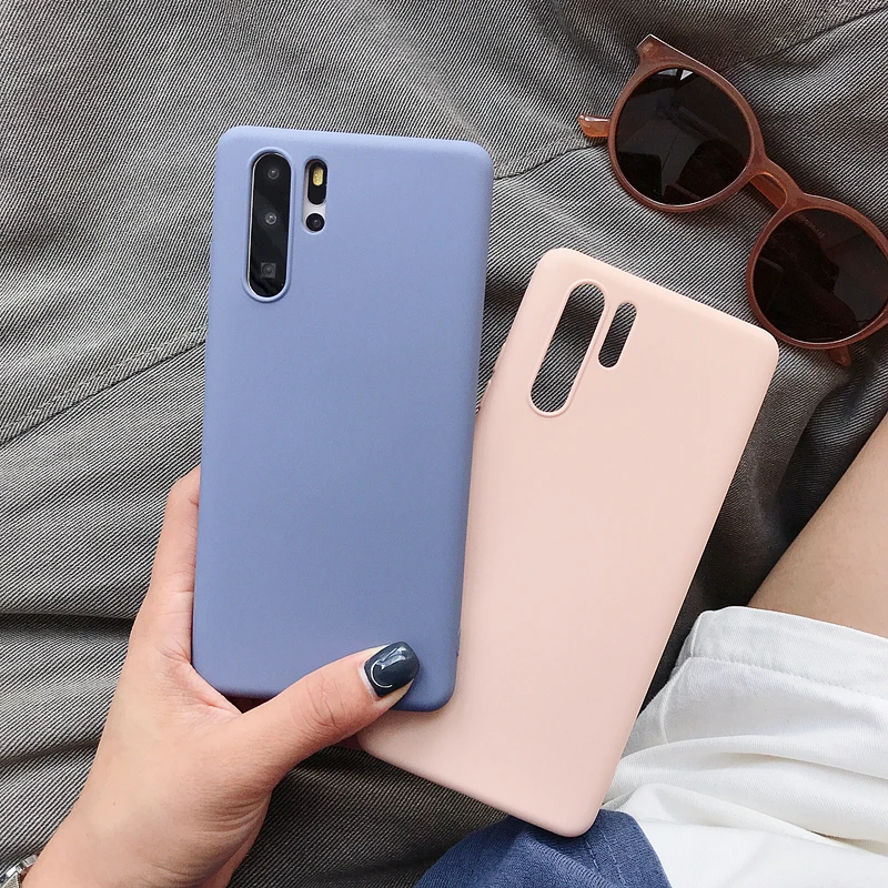 Мягкий ТПУ силиконовый чехол для телефона ярких цветов для huawei P30 Lite P20 mate 30 mate 20 10 Nova 5 Y9 Y5 Y6 Prime Y7 Pro