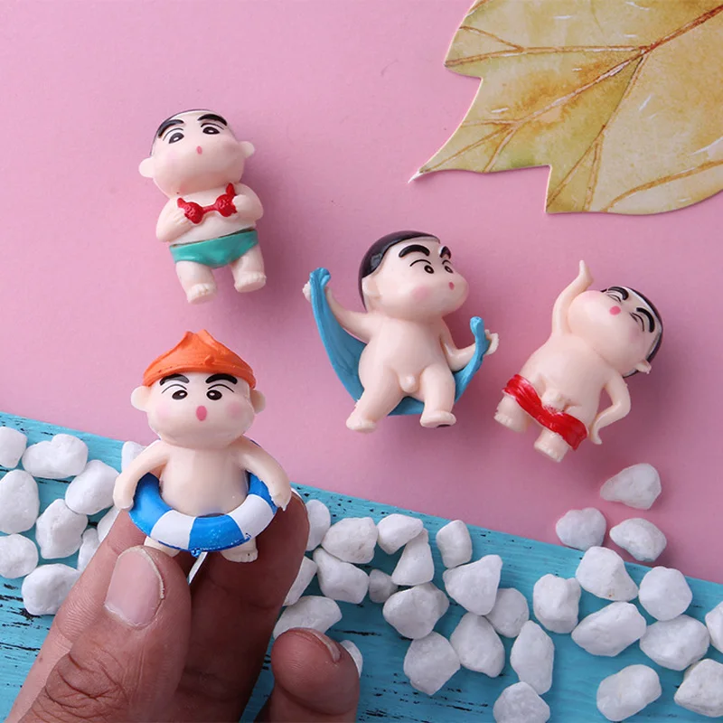 BAIUFOR на берегу моря для маленьких мальчиков с рисунком из аниме фигурки люди