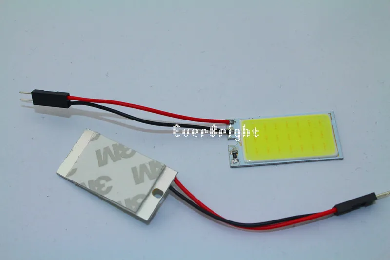 High Power 100pcs 40*20mm COB 18 Led Car Festoon dome Light Auto Lamp car Ceiling 18Led with + T10 Adapter | Автомобили и