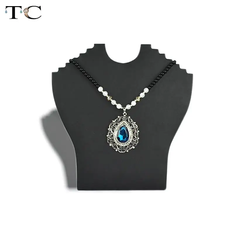 Бесплатная доставка 6 крючков кожзам/бархат ожерелье бюст подвеска цепь Жесткий