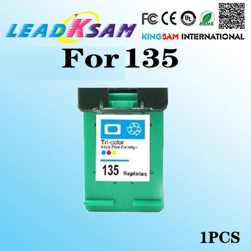 1 шт. цветной картридж для hp135 подходит 135 135XL D5063 B8353 325 335 375 385 425 428 475 8053 8150 8153 8453