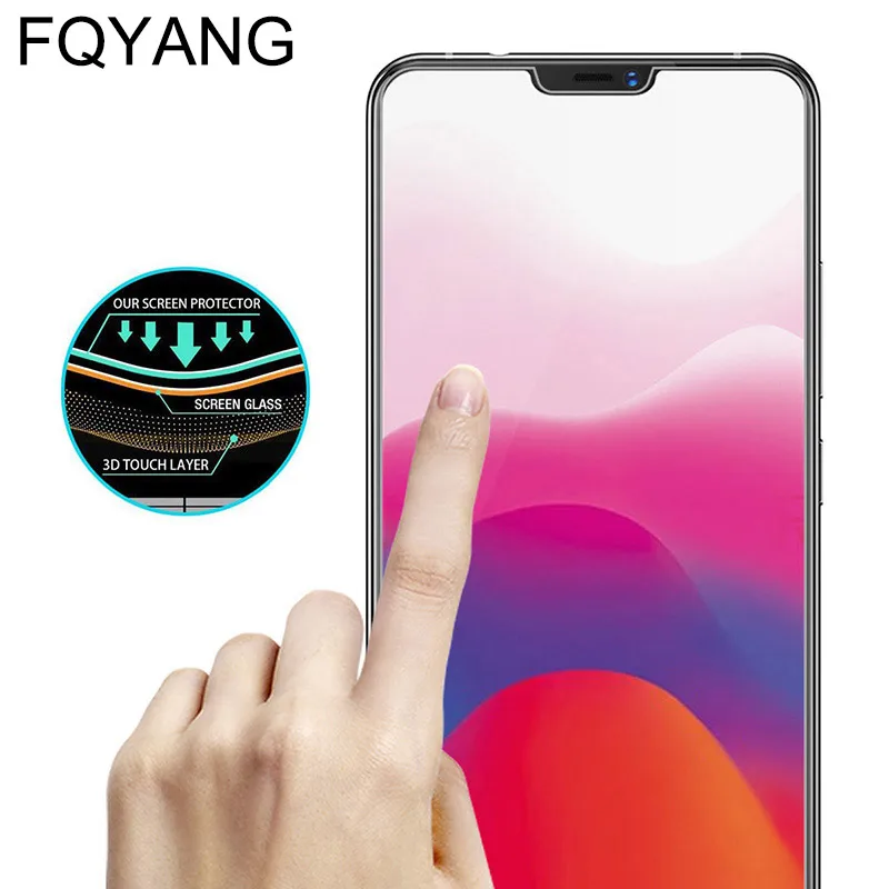 FQYANG 2 шт 9H закаленное стекло для VIVO XPLAY5 Y17 Y18 Y21 Y22 Y23 Y25 Y27 Y28 Y29 защитное