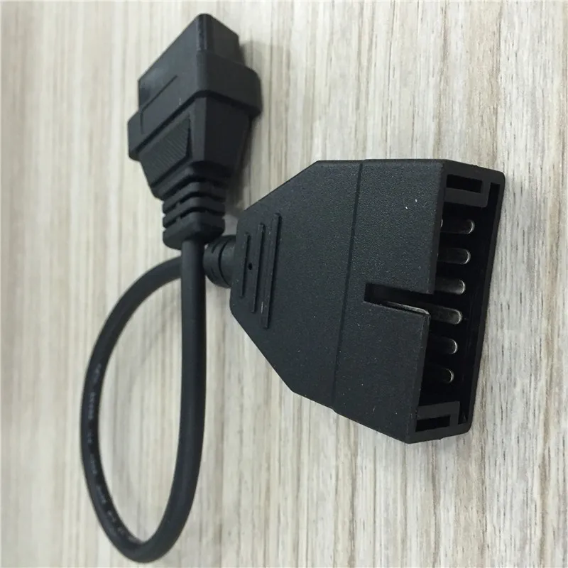 OBD OBD1 Для Daewoo 12 Pin папа к OBD2 OBDII DLC 16Pin Женский адаптер автомобильного