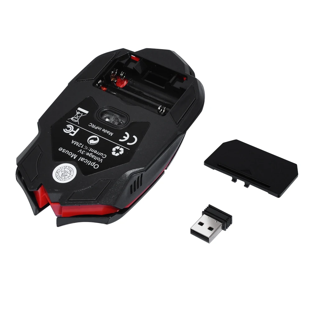 DeepFox Беспроводная Usb игровая клавиатура мышь 1600DPI геймерская компьютерная для